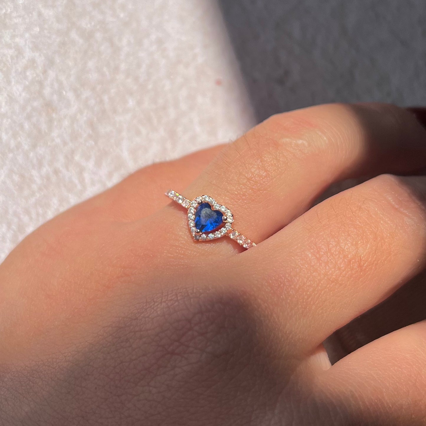 Anillo promesa mi cielo azul