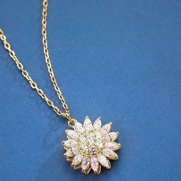 Collar de girasol para la ansiedad