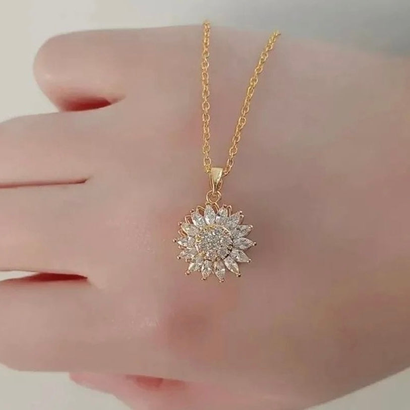 Collar de girasol para la ansiedad