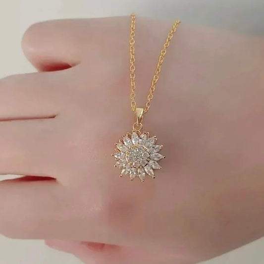 Collar de girasol para la ansiedad