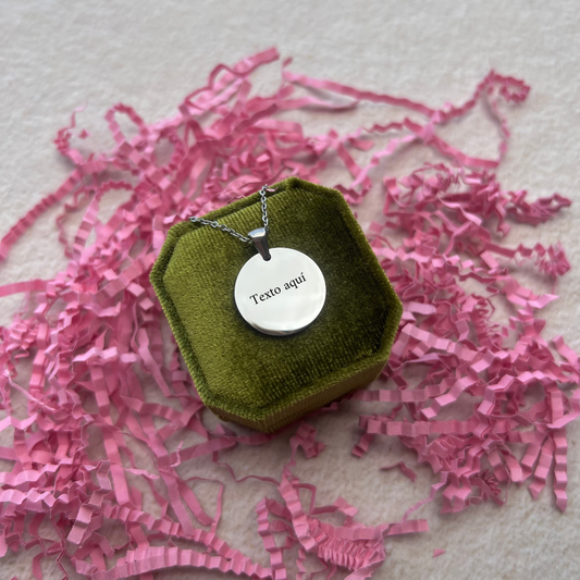 Collar personalizado con texto