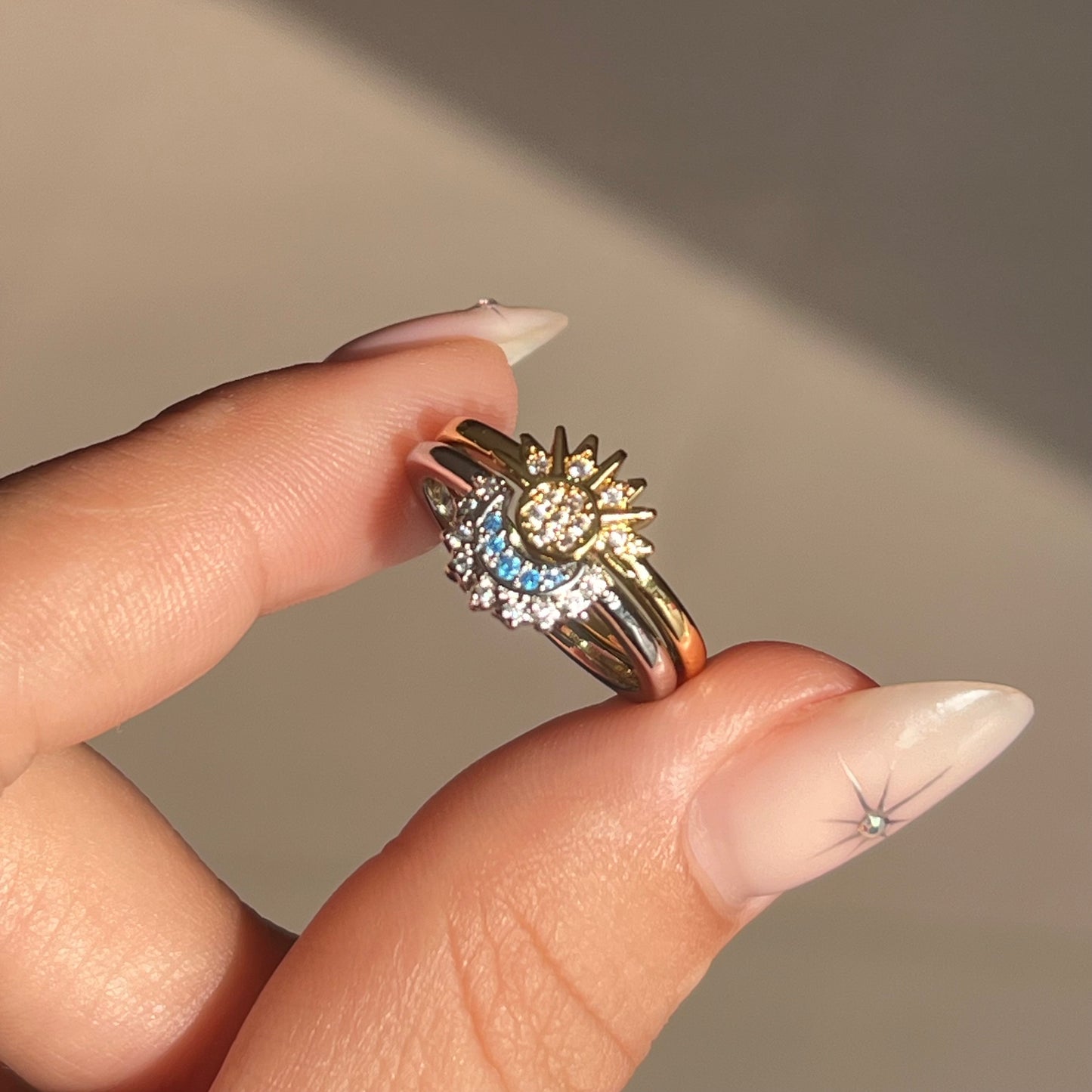 Anillos sol y luna