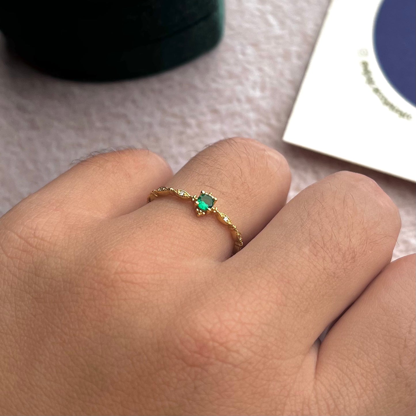 Anillo de promesa Tiana