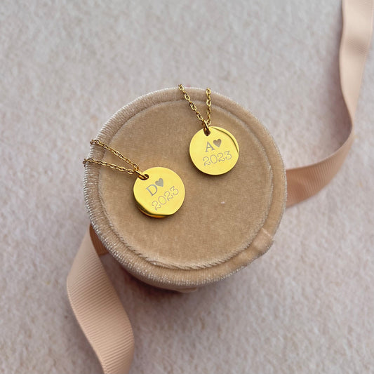 Collar de parejas personalizado