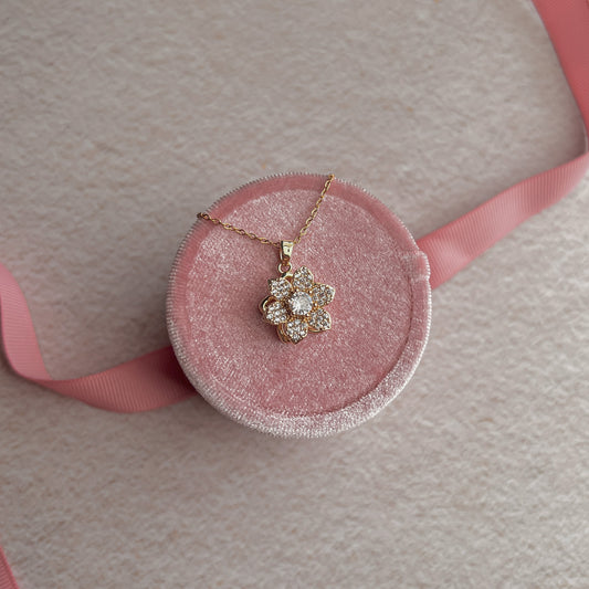 Collar de flor para la ansiedad