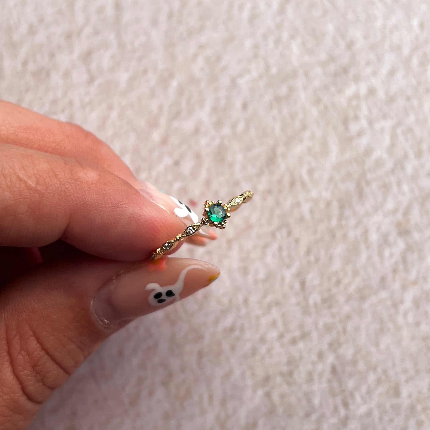Anillo de promesa Tiana
