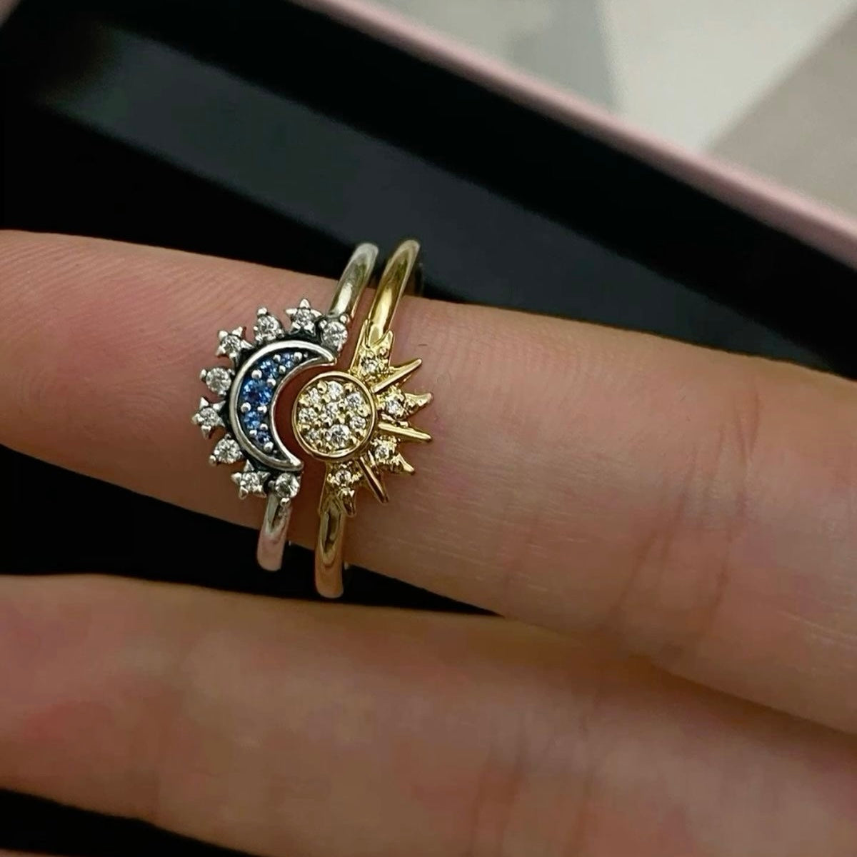 Anillos sol y luna