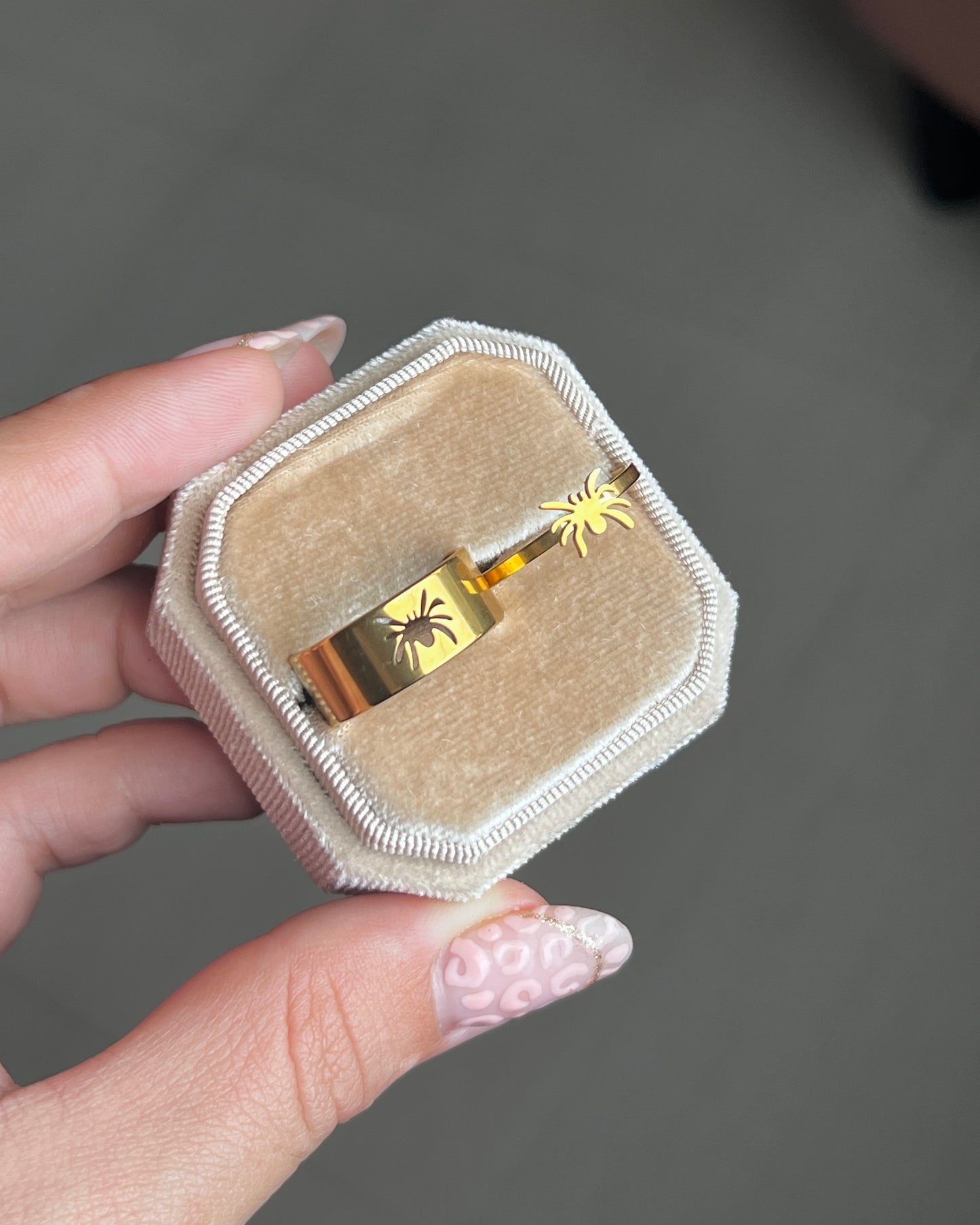 Anillos de promesa Spiderman