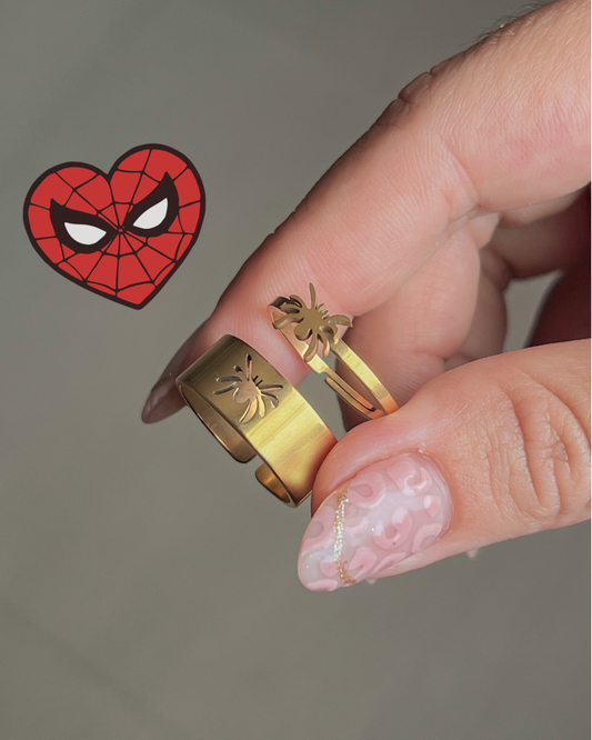 Anillos de promesa Spiderman