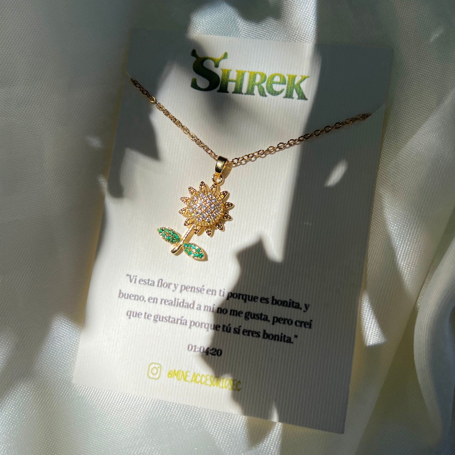 Collar de girasol de ansiedad Sherk