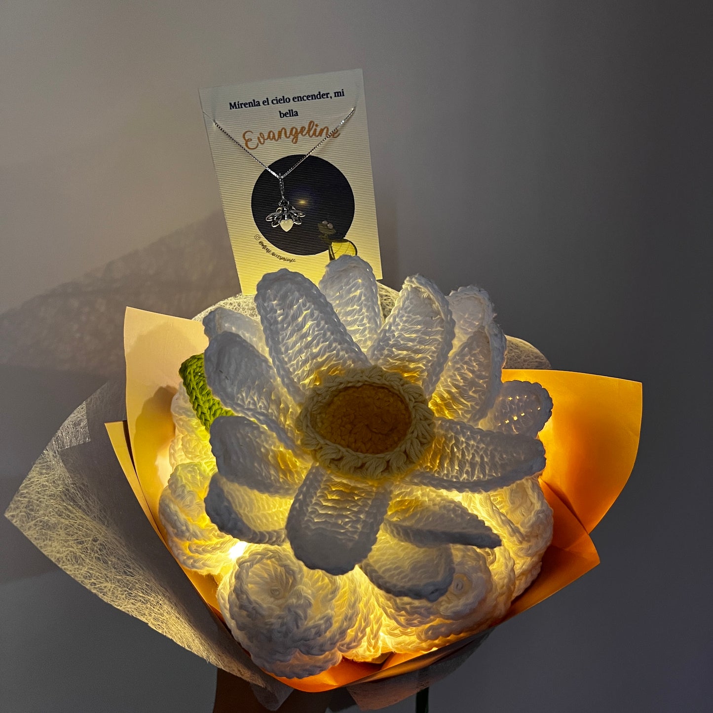 Bouquet Evangeline tejido