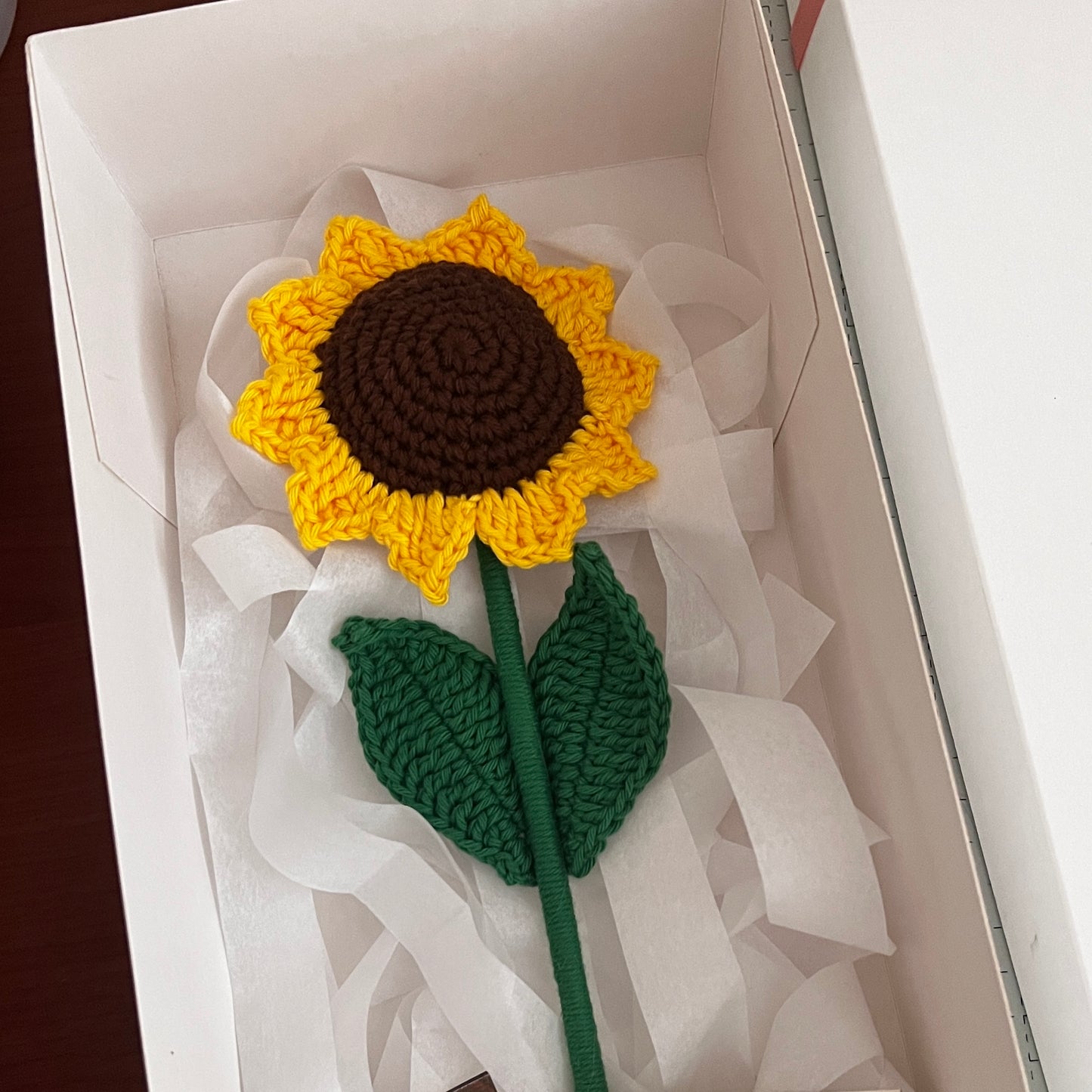 Girasol tejido
