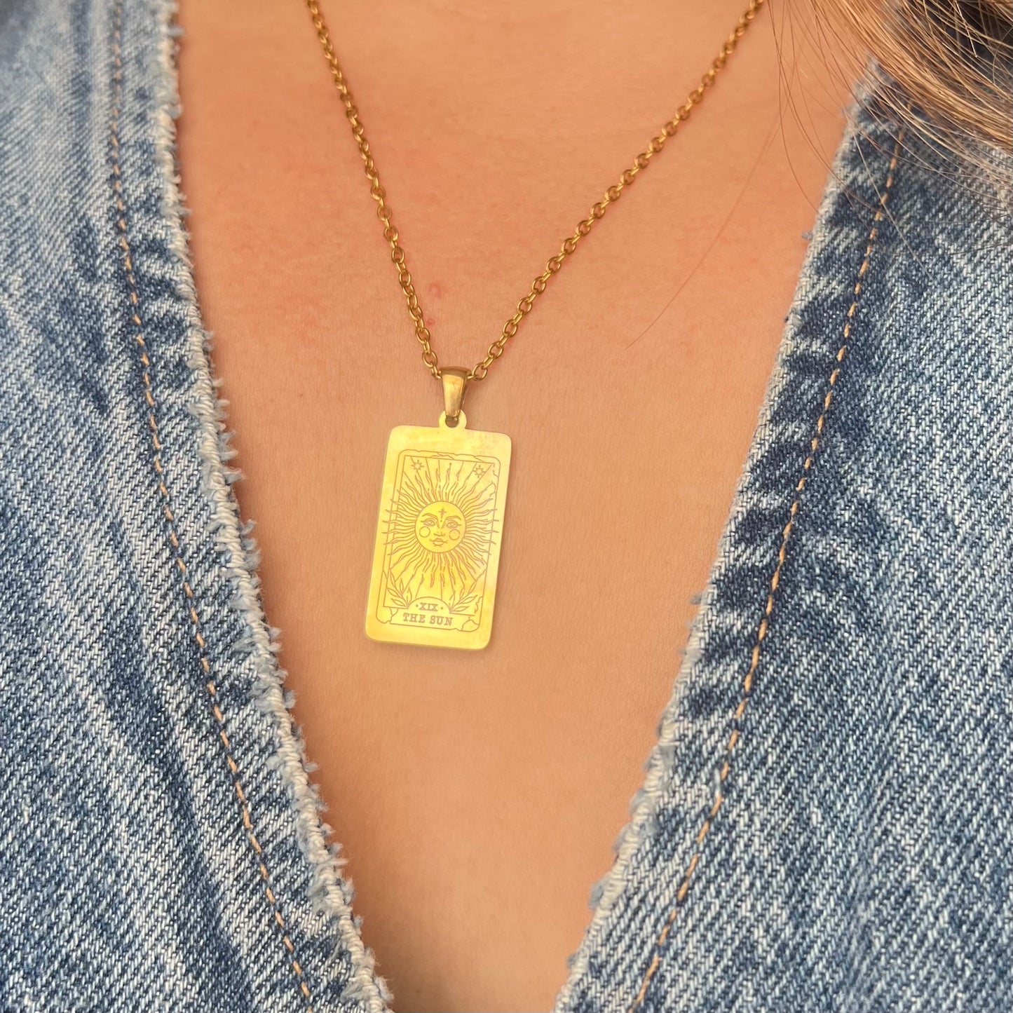 Collar rectangular personalizado