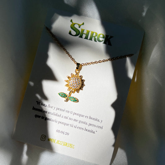 Collar de girasol de ansiedad Sherk